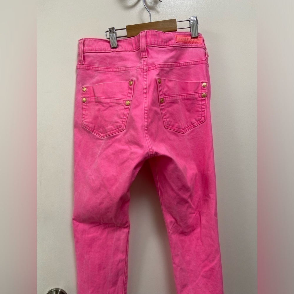 Rock n Republic size 10 pink velvet jeans Kashmere $110